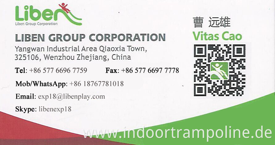 contact of trampoline park with ninjia course